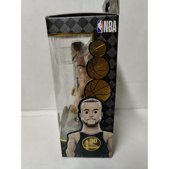 Funko Gold Stephen Curry Blue Yellow Jersey - Premium Vinyl Figure NBA Warriors - Picture 8 of 10